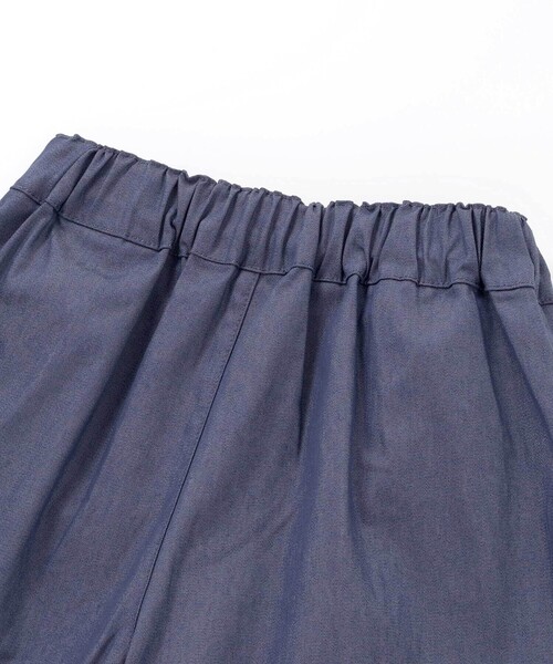 BeBe（ベベ）の「カラーデニムサイドボタンプリーツスカパン(90~150cm)（スカート・キッズ・ネイビー/レッド・140cm/120cm/130cm/150cm/110cm）」の18枚目の写真