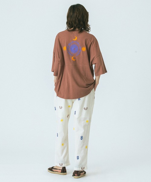 セール】(HLAADA for ROSEBUD)EMBROIDERED PANTS（その他パンツ