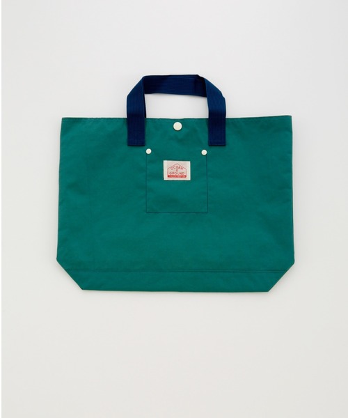 Ocean&Ground（オーシャン&グラウンド）の「ﾚｯｽﾝBAG GOODAY（トートバッグ・キッズ・エメラルド/ブラック/レッド/ピンク/グリーン/ダークネイビー/ターコイズブルー/ブルー/マスタード/ミント/ラベンダー/ライトパープル/ベージュ・FREE）」の5枚目の写真