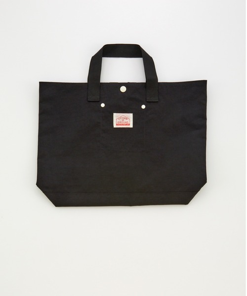 Ocean&Ground（オーシャン&グラウンド）の「ﾚｯｽﾝBAG GOODAY（トートバッグ・キッズ・エメラルド/ブラック/レッド/ピンク/グリーン/ダークネイビー/ターコイズブルー/ブルー/マスタード/ミント/ラベンダー/ライトパープル/ベージュ・FREE）」の2枚目の写真