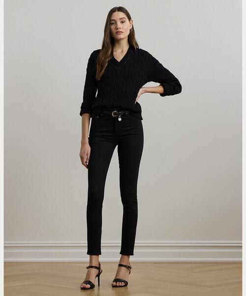 セール】ケーブルアンドポインテールニット クリケット セーター