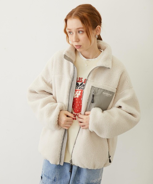 LOGO BOA JACKET（ブルゾン）｜MILKFED.（ミルクフェド）の