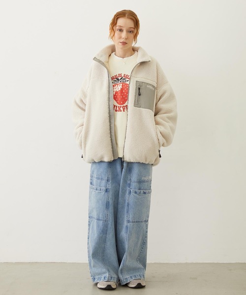 セール】LOGO BOA JACKET（ブルゾン）｜MILKFED.（ミルクフェド）の