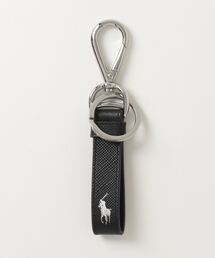 POLO RALPH LAUREN（ポロ ラルフ ローレン）の「シグネチャー ポニー レザー キー フォブ（キーケース/キーアクセサリー・メンズ）」