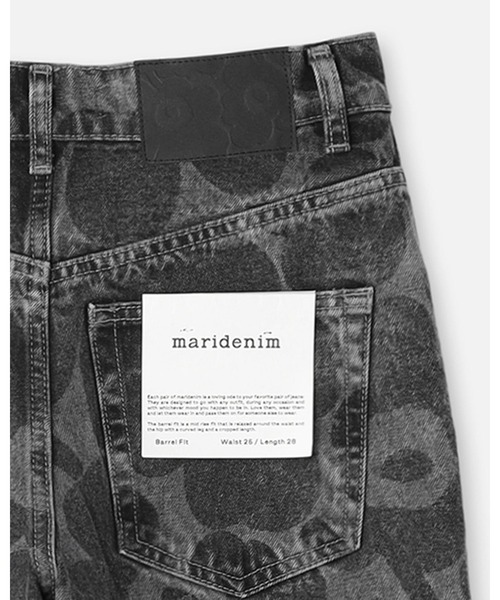 Maridenim】 Barrel Unikko / jeans pants（デニムパンツ）｜marimekko