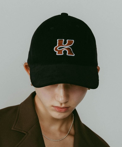 Knuth Marf(クヌースマーフ)の「【Knuth Marf】corduroy cap(キャップ・レディース・ブラウン/ネイビー・FREE)」の2枚目の写真