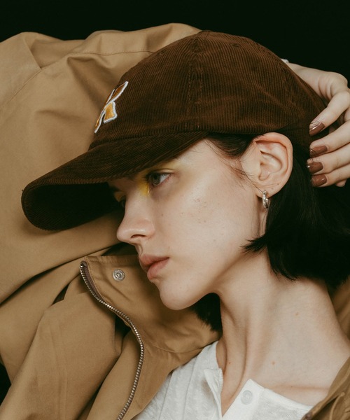 Knuth Marf(クヌースマーフ)の「【Knuth Marf】corduroy cap(キャップ・レディース・ブラウン/ネイビー・FREE)」の5枚目の写真