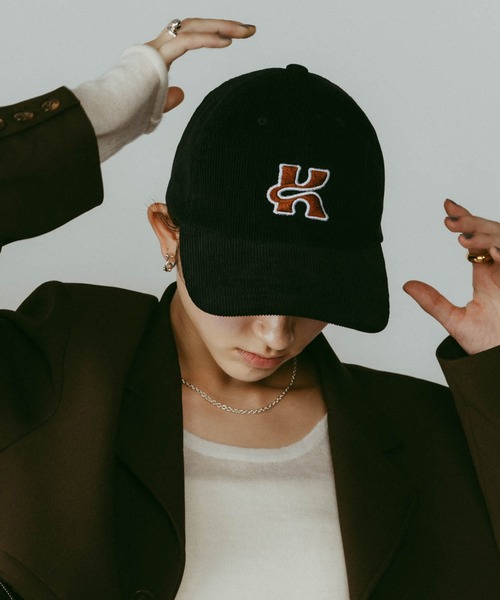 Knuth Marf(クヌースマーフ)の「【Knuth Marf】corduroy cap(キャップ・レディース・ブラウン/ネイビー・FREE)」の7枚目の写真