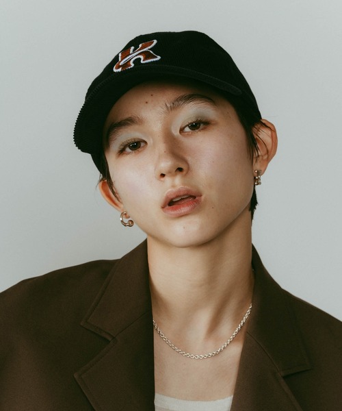 Knuth Marf(クヌースマーフ)の「【Knuth Marf】corduroy cap(キャップ・レディース・ブラウン/ネイビー・FREE)」の8枚目の写真