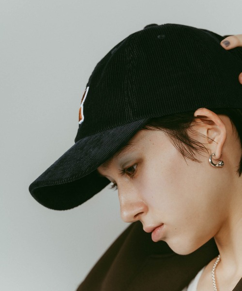 Knuth Marf(クヌースマーフ)の「【Knuth Marf】corduroy cap(キャップ・レディース・ブラウン/ネイビー・FREE)」の9枚目の写真