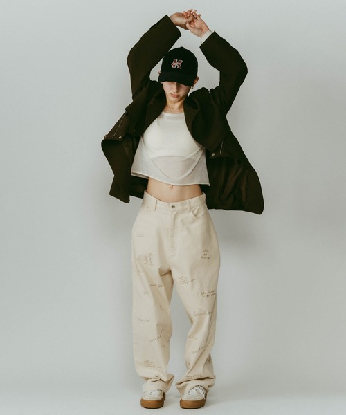 Knuth Marf(クヌースマーフ)の「【Knuth Marf】corduroy cap(キャップ・レディース・ブラウン/ネイビー・FREE)」の12枚目の写真