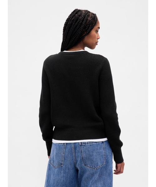 GAP（ギャップ）の「GAPロゴ インターシャセーター（ニット/セーター