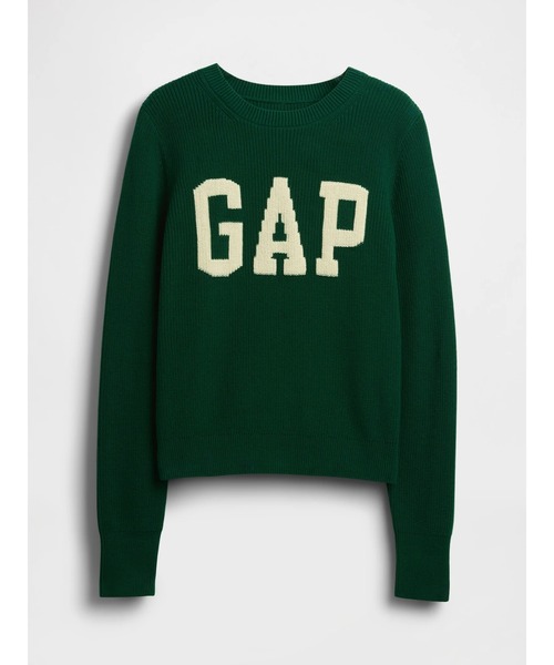 GAP（ギャップ）の「GAPロゴ インターシャセーター（ニット/セーター・レディース・グリーン/ホワイト/ブラック/レッド・XS/S/M/L/XL/XXS）」の11枚目の写真