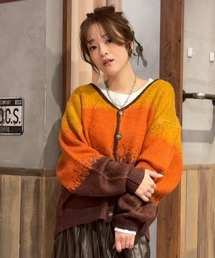 RODEO CROWNS WIDE BOWL | アソートシャギーニットカーディガン(カーディガン/ボレロ)