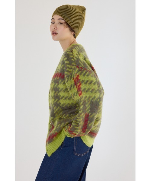 RODEO CROWNS WIDE BOWL(ロデオクラウンズワイドボウル)の「アソートシャギーニットカーディガン(カーディガン/ボレロ・レディース・ホワイト系その他/ブルー系その他/グリーン系その他/グレー系その他/オレンジ系その他・MEDIUM/LARGE)」の19枚目の写真