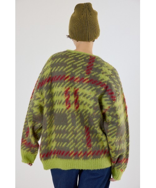 RODEO CROWNS WIDE BOWL(ロデオクラウンズワイドボウル)の「アソートシャギーニットカーディガン(カーディガン/ボレロ・レディース・ホワイト系その他/ブルー系その他/グリーン系その他/グレー系その他/オレンジ系その他・MEDIUM/LARGE)」の20枚目の写真