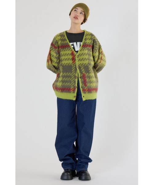 RODEO CROWNS WIDE BOWL(ロデオクラウンズワイドボウル)の「アソートシャギーニットカーディガン(カーディガン/ボレロ・レディース・ホワイト系その他/ブルー系その他/グリーン系その他/グレー系その他/オレンジ系その他・MEDIUM/LARGE)」の21枚目の写真