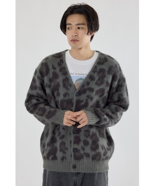 RODEO CROWNS WIDE BOWL(ロデオクラウンズワイドボウル)の「アソートシャギーニットカーディガン(カーディガン/ボレロ・レディース・ホワイト系その他/ブルー系その他/グリーン系その他/グレー系その他/オレンジ系その他・MEDIUM/LARGE)」の6枚目の写真