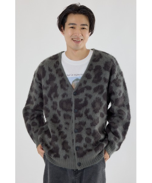 RODEO CROWNS WIDE BOWL(ロデオクラウンズワイドボウル)の「アソートシャギーニットカーディガン(カーディガン/ボレロ・レディース・ホワイト系その他/ブルー系その他/グリーン系その他/グレー系その他/オレンジ系その他・MEDIUM/LARGE)」の7枚目の写真