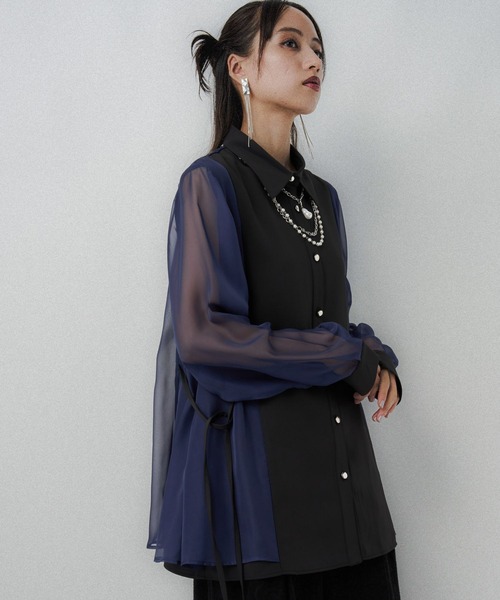 シアーキリカエプリーツシャツ HARE ハレ 楽天市場】シアーキリカエプリーツシャツ HARE ハレ トップス