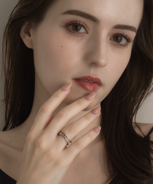 muku（ムク）の「RING / DOUBLE NUANCE（リング・レディース・シルバー/ゴールド・FREE）」の3枚目の写真