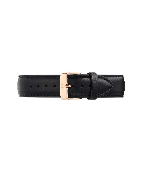 Daniel Wellington（ダニエルウェリントン）の「Tapered Sheffield Strap 21MM 時計ベルト ローズゴールド／ゴールド／シルバー／ブラック（アナログ腕時計・レディース・シルバー/ブラック/ピンクゴールド/イエローゴールド・21mm）」の3枚目の写真