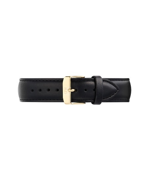 Daniel Wellington（ダニエルウェリントン）の「Tapered Sheffield Strap 21MM 時計ベルト ローズゴールド／ゴールド／シルバー／ブラック（アナログ腕時計・レディース・シルバー/ブラック/ピンクゴールド/イエローゴールド・21mm）」の4枚目の写真