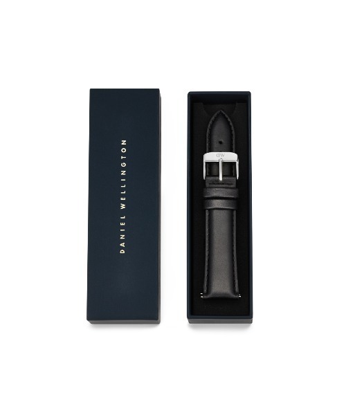Daniel Wellington（ダニエルウェリントン）の「Tapered Sheffield Strap 21MM 時計ベルト ローズゴールド／ゴールド／シルバー／ブラック（アナログ腕時計・レディース・シルバー/ブラック/ピンクゴールド/イエローゴールド・21mm）」の7枚目の写真