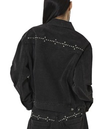 OY | 『OY/オーワイ』STUD DENIM TRUCKER JACKET/スタッズデニム トラックジャケット(デニムジャケット)