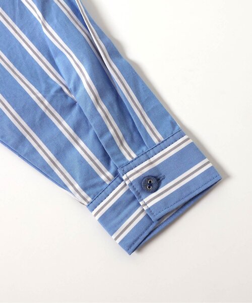 BREEZE（ブリーズ）の「【リンク/ジュニア対応】ノーカラーシャツ（シャツ/ブラウス・キッズ・オフホワイト/ブラック/アイボリー/ストライプ・130/120/110/100/90/140/80）」の22枚目の写真