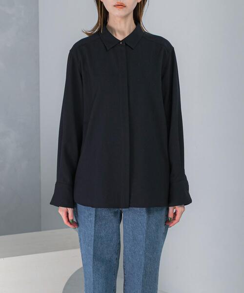 アーバンリサーチ ロッソ（URBAN RESEARCH ROSSO）/イージーケアウーステッドシャツ セール】イージーケアウーステッドシャツ（シャツ/ブラウス）｜URBAN