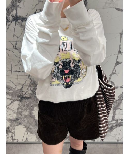 LILY BROWN(リリーブラウン)の「【LILY BROWN×PUMA】バリエプリントロングスリーブTシャツ(Tシャツ/カットソー・レディース・C/A/B・F)」の15枚目の写真