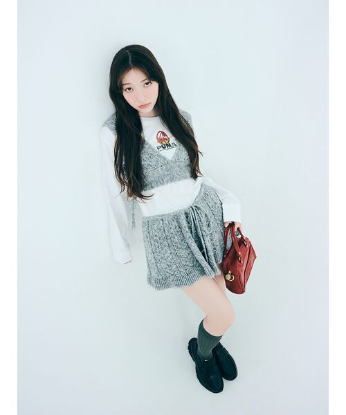 LILY BROWN(リリーブラウン)の「【LILY BROWN×PUMA】バリエプリントロングスリーブTシャツ(Tシャツ/カットソー・レディース・C/A/B・F)」の16枚目の写真