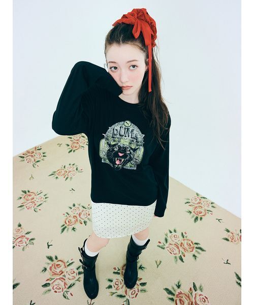 LILY BROWN(リリーブラウン)の「【LILY BROWN×PUMA】バリエプリントロングスリーブTシャツ(Tシャツ/カットソー・レディース・C/A/B・F)」の17枚目の写真