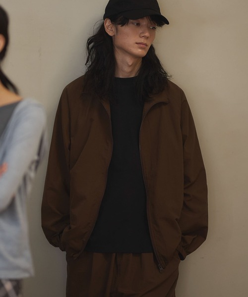 CRAFT STANDARD BOUTIQUE（クラフトスタンダードブティック）の「ナイロンスタンドブルゾン（ブルゾン・メンズ・カーキ/ブラック/ブラウン/チャコールグレー・L/M/S）」の6枚目の写真