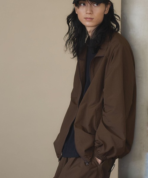 CRAFT STANDARD BOUTIQUE（クラフトスタンダードブティック）の「ナイロンスタンドブルゾン（ブルゾン・メンズ・カーキ/ブラック/ブラウン/チャコールグレー・L/M/S）」の7枚目の写真