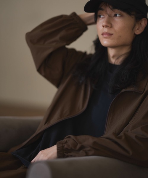 CRAFT STANDARD BOUTIQUE（クラフトスタンダードブティック）の「ナイロンスタンドブルゾン（ブルゾン・メンズ・カーキ/ブラック/ブラウン/チャコールグレー・L/M/S）」の8枚目の写真