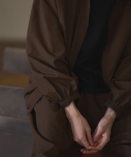 CRAFT STANDARD BOUTIQUE（クラフトスタンダードブティック）の「ナイロンスタンドブルゾン（ブルゾン・メンズ・カーキ/ブラック/ブラウン/チャコールグレー・L/M/S）」の9枚目の写真