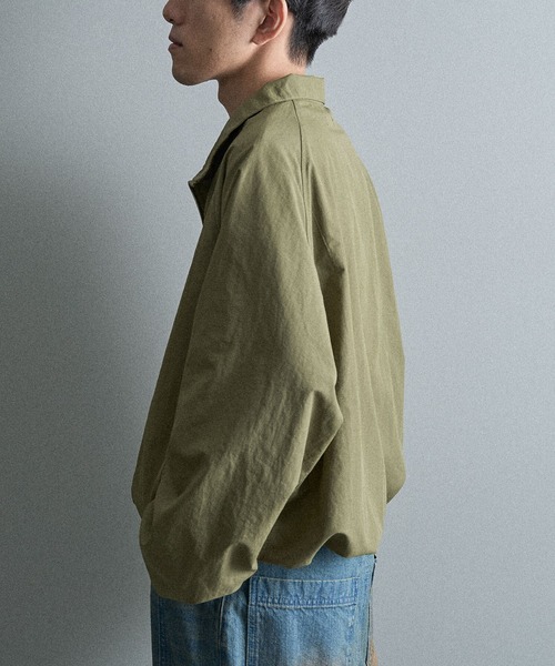 CRAFT STANDARD BOUTIQUE（クラフトスタンダードブティック）の「ナイロンスタンドブルゾン（ブルゾン・メンズ・カーキ/ブラック/ブラウン/チャコールグレー・L/M/S）」の19枚目の写真