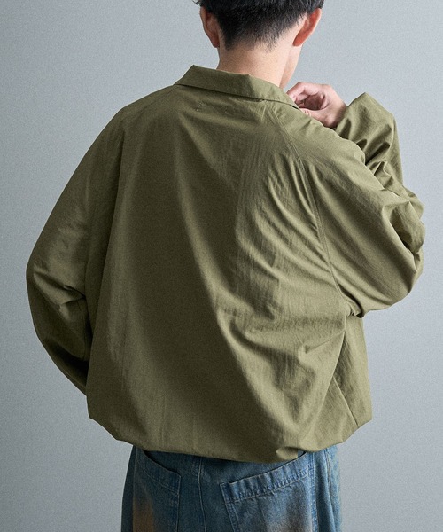 CRAFT STANDARD BOUTIQUE（クラフトスタンダードブティック）の「ナイロンスタンドブルゾン（ブルゾン・メンズ・カーキ/ブラック/ブラウン/チャコールグレー・L/M/S）」の20枚目の写真