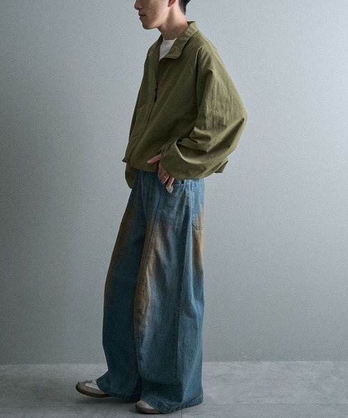 CRAFT STANDARD BOUTIQUE（クラフトスタンダードブティック）の「ナイロンスタンドブルゾン（ブルゾン・メンズ・カーキ/ブラック/ブラウン/チャコールグレー・L/M/S）」の22枚目の写真