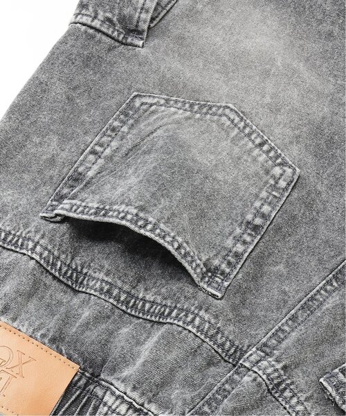 LOVETOXIC（ラブトキシック）の「【LTXC】ハーフデニムカーゴパンツ（デニムパンツ・キッズ・ブルー/グレー・M:150cm/L:160cm/S:140cm/130cm）」の13枚目の写真