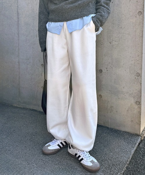 セール】ワンポイントロゴ刺繍スウェットパンツ（スウェットパンツ