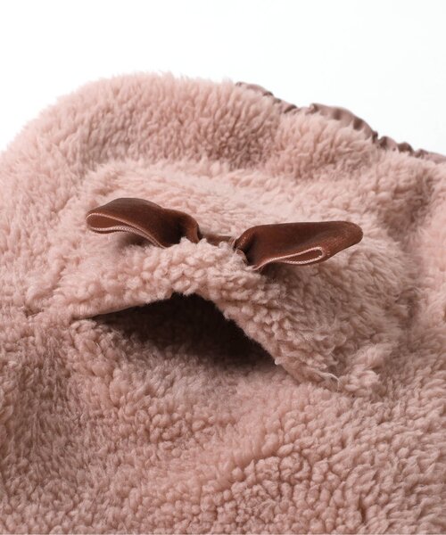 apres les cours（アプレレクール）の「【WEB限定/2WAY】ペプラムリバーシブルアウター（ダウンジャケット/コート・キッズ・ピンク/アイボリー/ブラック・130/120/110/100/90/80/140）」の15枚目の写真