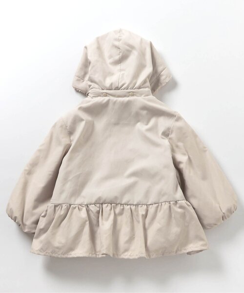 apres les cours（アプレレクール）の「【WEB限定/2WAY】ペプラムリバーシブルアウター（ダウンジャケット/コート・キッズ・ピンク/アイボリー/ブラック・130/120/110/100/90/80/140）」の8枚目の写真