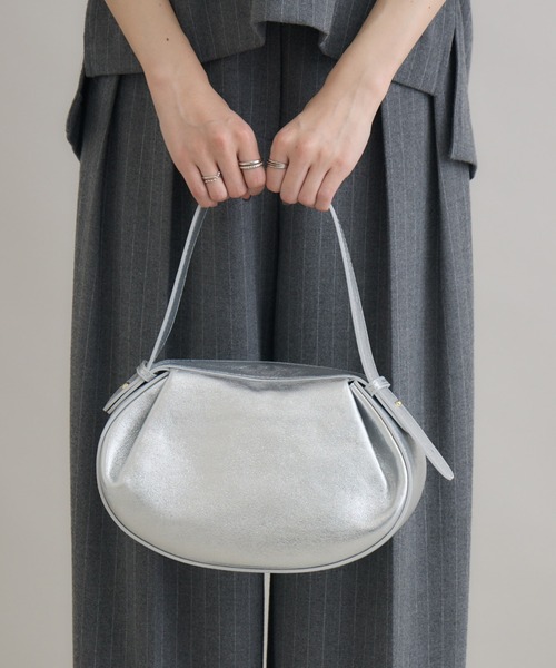 Paradise Picnic（パラダイスピクニック）の「MILLELAFIRENZE ベルトハンドルBAG（ハンドバッグ・レディース・ブラック/オレンジ/グリーン/シルバー・FREE）」の4枚目の写真