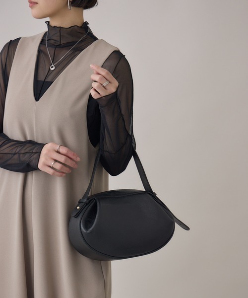 Paradise Picnic（パラダイスピクニック）の「MILLELAFIRENZE ベルトハンドルBAG（ハンドバッグ・レディース・ブラック/オレンジ/グリーン/シルバー・FREE）」の6枚目の写真