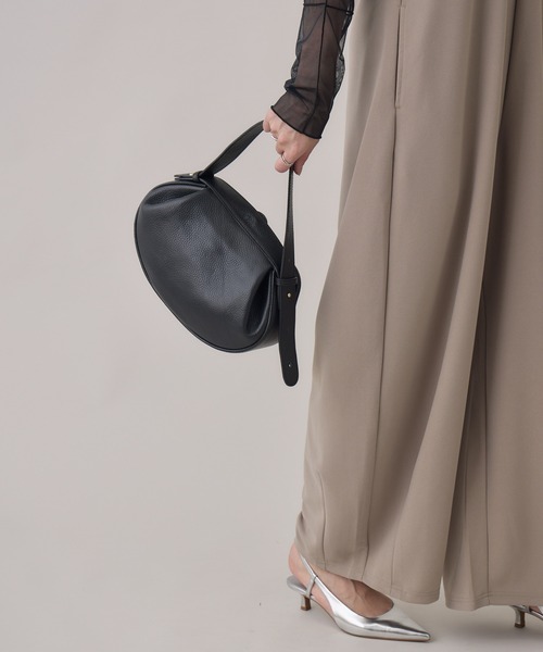 Paradise Picnic（パラダイスピクニック）の「MILLELAFIRENZE ベルトハンドルBAG（ハンドバッグ・レディース・ブラック/オレンジ/グリーン/シルバー・FREE）」の8枚目の写真