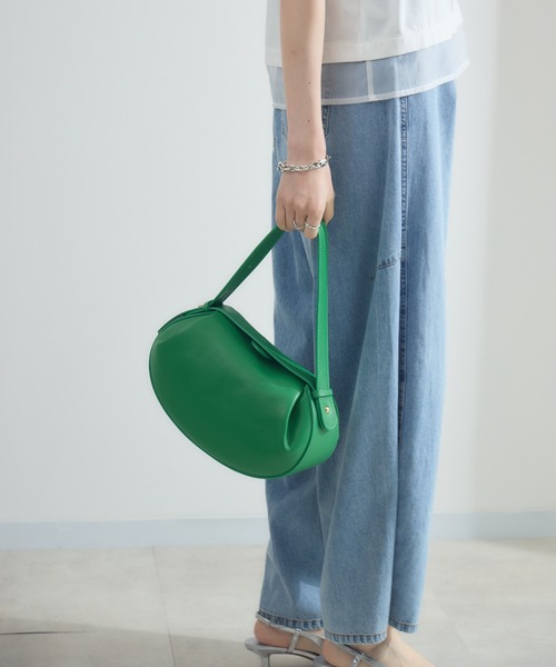 Paradise Picnic（パラダイスピクニック）の「MILLELAFIRENZE ベルトハンドルBAG（ハンドバッグ・レディース・ブラック/オレンジ/グリーン/シルバー・FREE）」の17枚目の写真