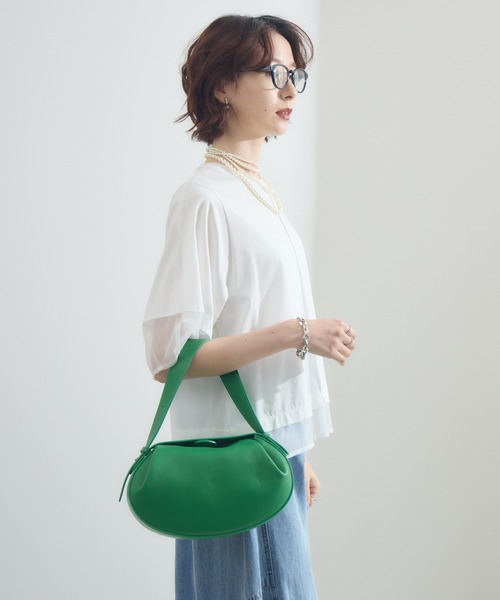 Paradise Picnic（パラダイスピクニック）の「MILLELAFIRENZE ベルトハンドルBAG（ハンドバッグ・レディース・ブラック/オレンジ/グリーン/シルバー・FREE）」の18枚目の写真